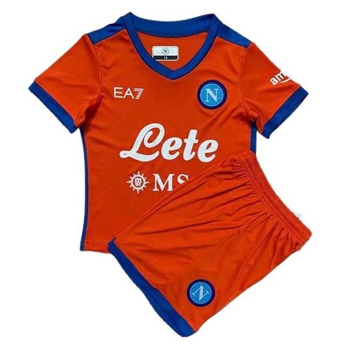 Camiseta Napoli 3ª Kit Niño 2021 2022